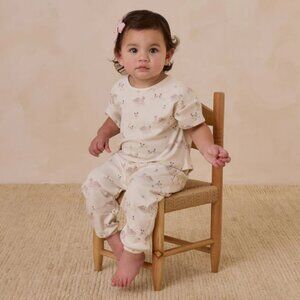 NWT - Quincy Mae Swans Jersey Set